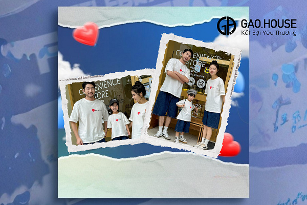 Áo gia đình Hậu Giang đẹp