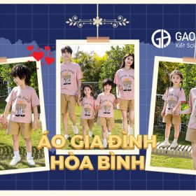 Áo gia đình Hòa Bình