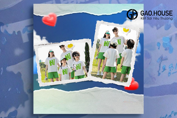 Áo gia đình tại Bến Tre đẹp