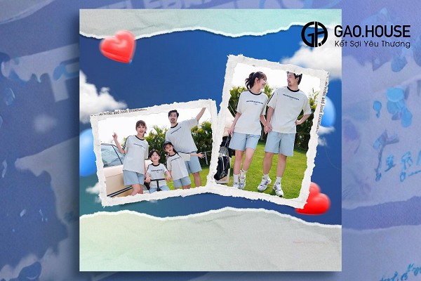 Áo gia đình tại Bình Dương đẹp