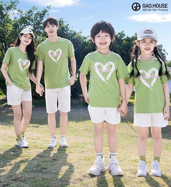 Áo gia đình tại Long An giá rẻ