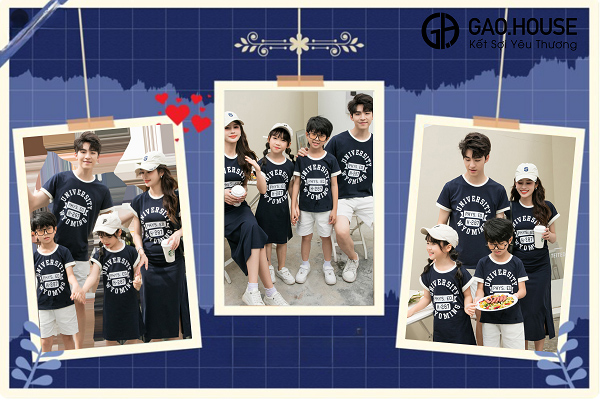 Áo gia đình tại Nghệ An đẹp