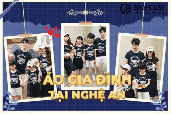 Áo gia đình tại Nghệ An
