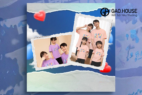 Áo gia đình Ninh Thuận đẹp