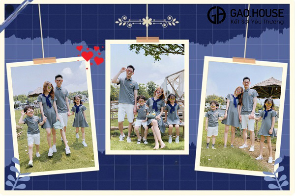 Áo gia đình tại Thái Bình đẹp