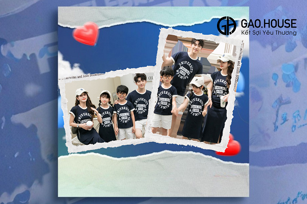 Áo gia đình Tiền Giang đẹp