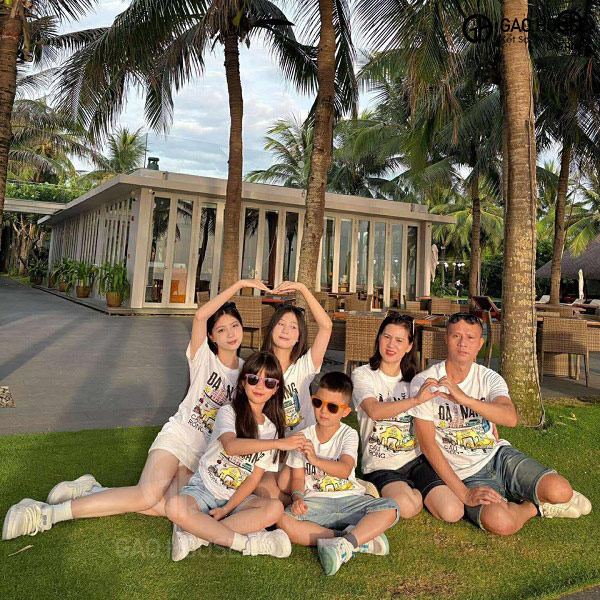 Áo nhóm gia đình tại Quảng Bình