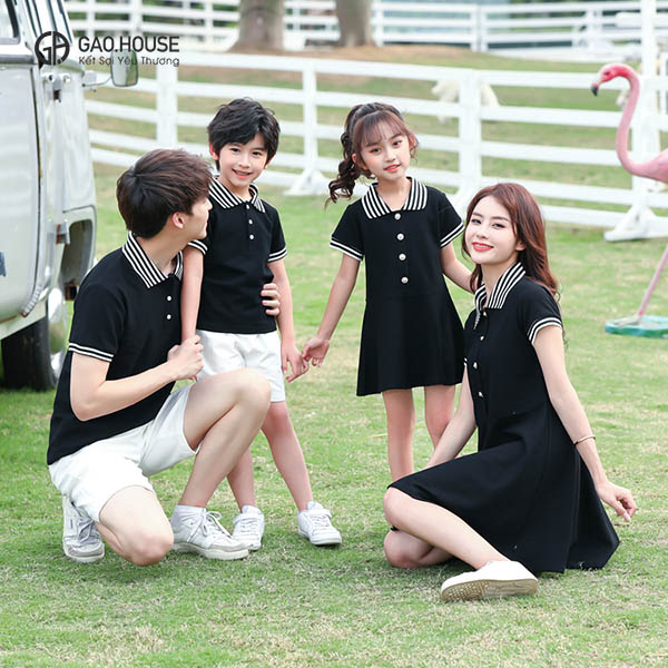 Áo polo gia đình tại An Giang