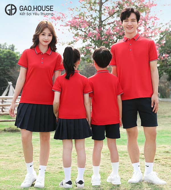 Áo polo gia đình tại Biên Hòa