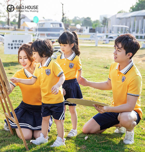 Áo polo gia đình tại Bình Dương