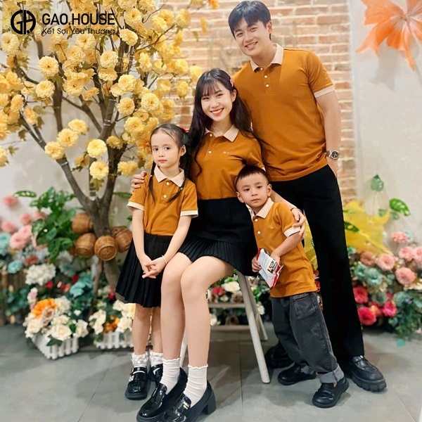 Áo polo gia đình tại Hậu Giang giá rẻ