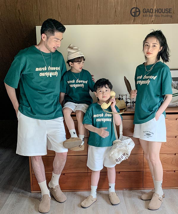 Áo thun gia đình ở An Giang đẹp