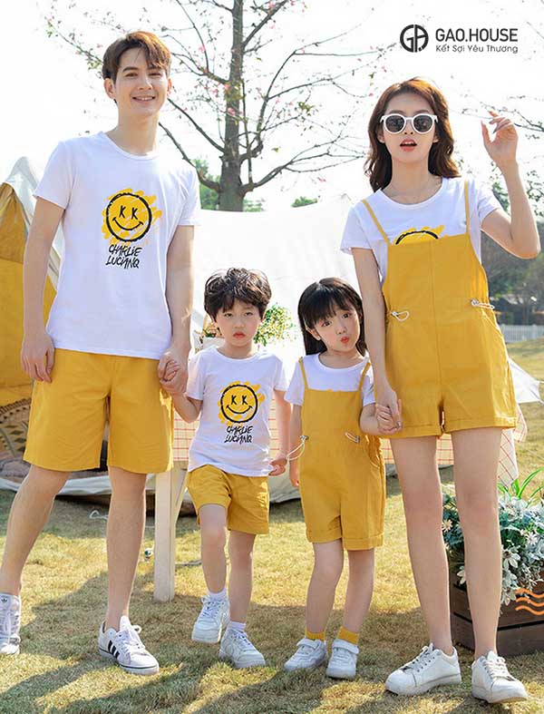 Áo thun gia đình ở An Giang