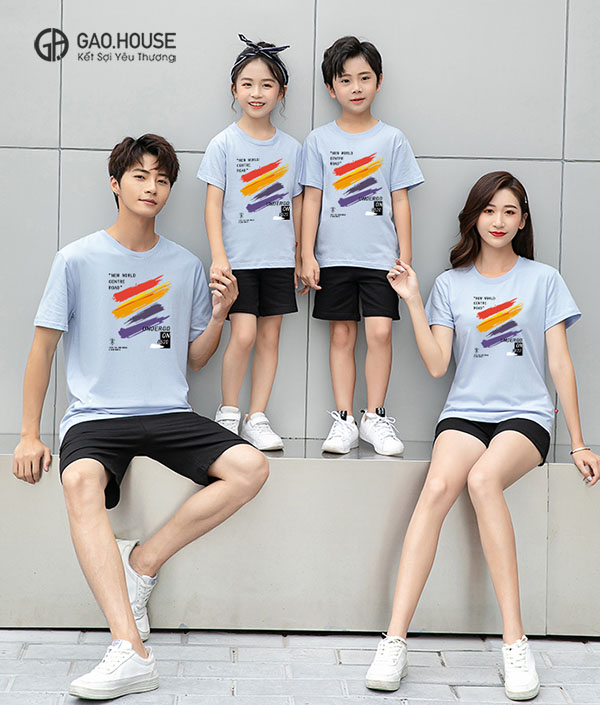 Áo thun gia đình ở Đà Nẵng