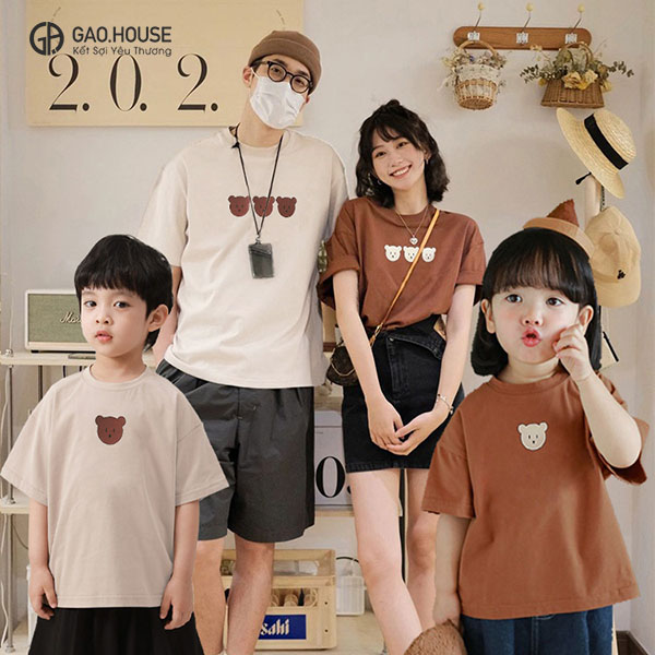 Áo thun gia đình ở Đồng Nai