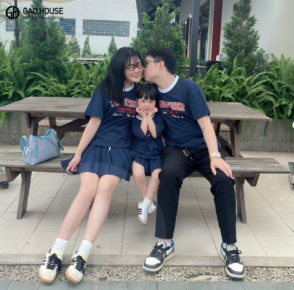 Áo thun gia đình ở Thanh Hóa đẹp