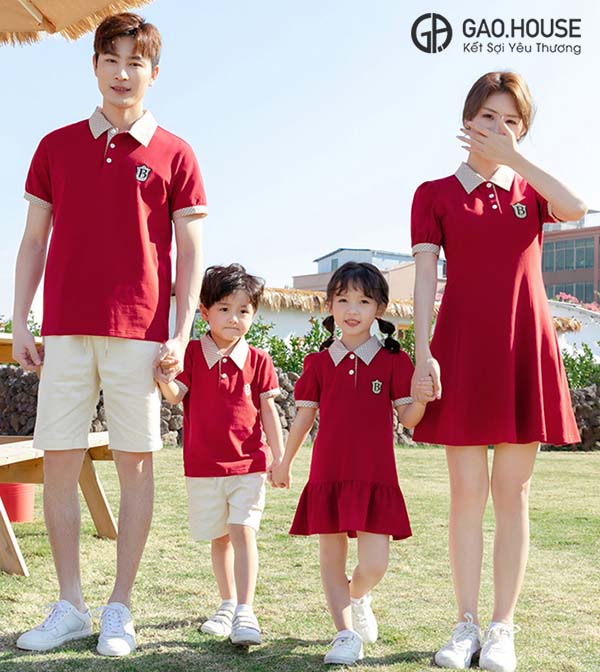 Áo váy gia đình tại Bắc Giang đẹp