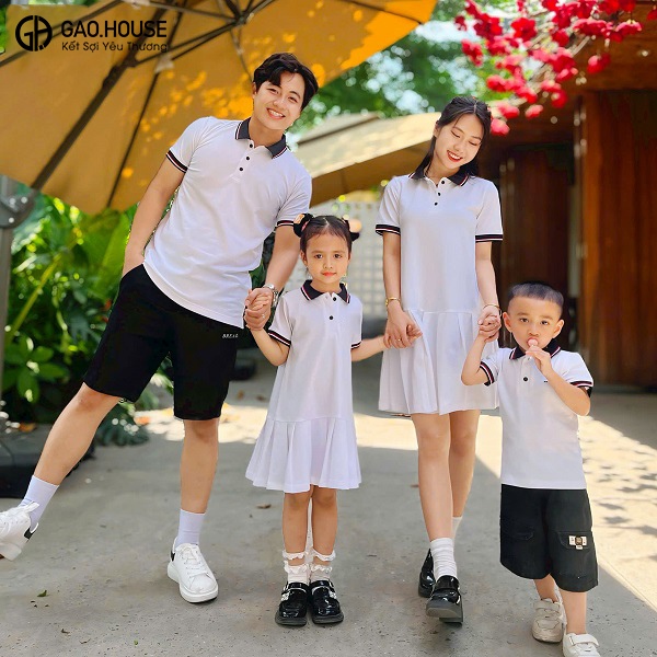 Áo váy gia đình tại Khánh Hòa đẹp
