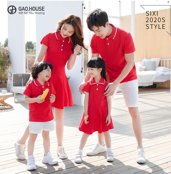 Áo váy gia đình tại Quảng Ninh đẹp