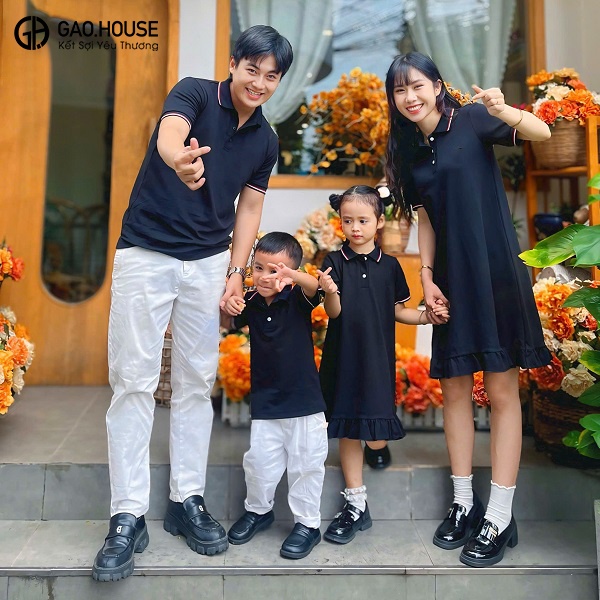 Áo váy gia đình tại Tiền Giang 