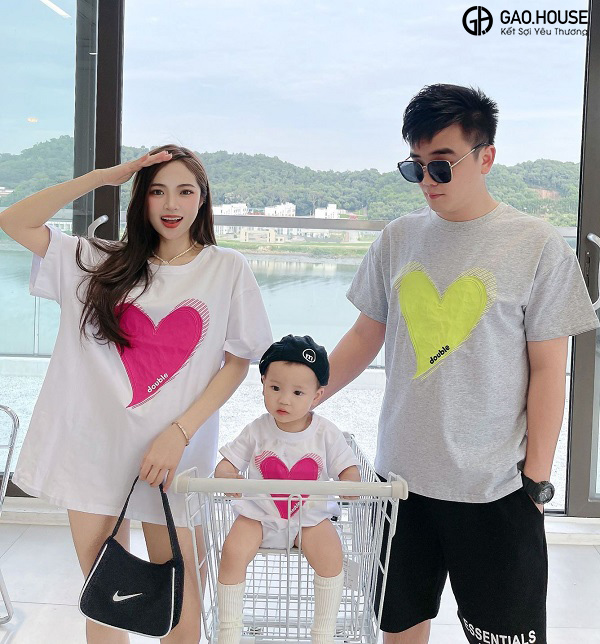 Đồng phục gia đình đi biển tại An Giang đẹp