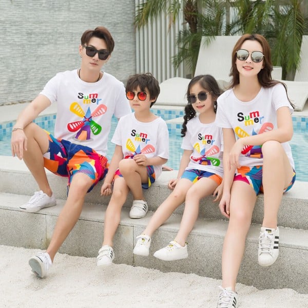 Đồng phục gia đình đi biển tại Bình Phước đẹp