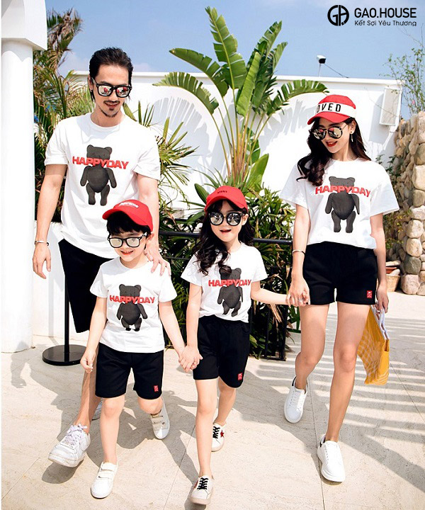 Đồng phục gia đình đi biển tại Đồng Nai