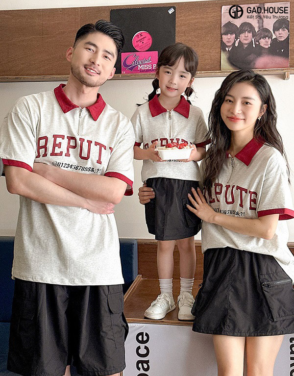 Đồng phục gia đình đi biển tại Nghệ An