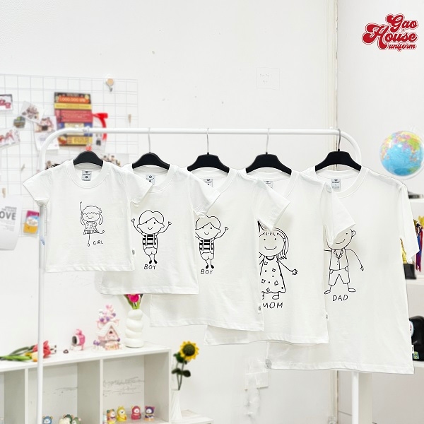 Đồng phục gia đình đi biển tại Ninh Thuận