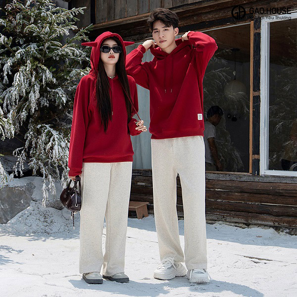 Đồng phục gia đình mùa đông ở Hà Nam