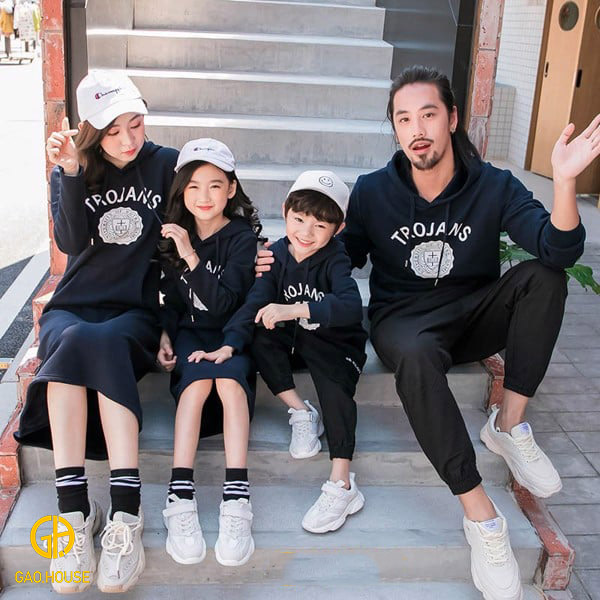 Đồng phục gia đình mùa đông tại Nam Định