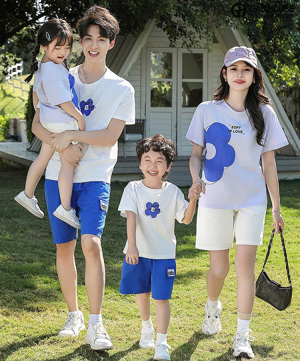 Đồng phục gia đình ở Hòa Bình đẹp