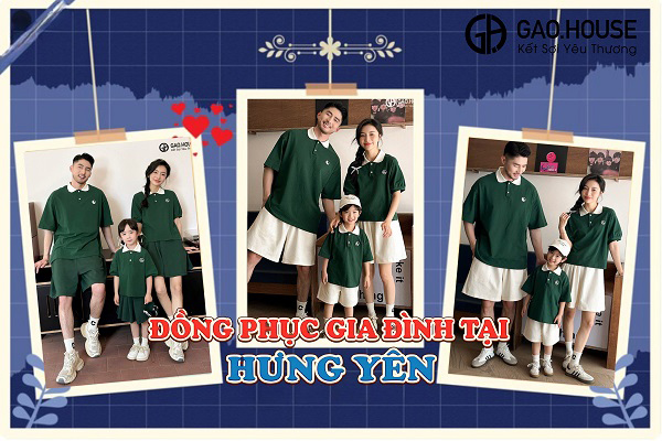 Đồng phục gia đình tại Hưng Yên