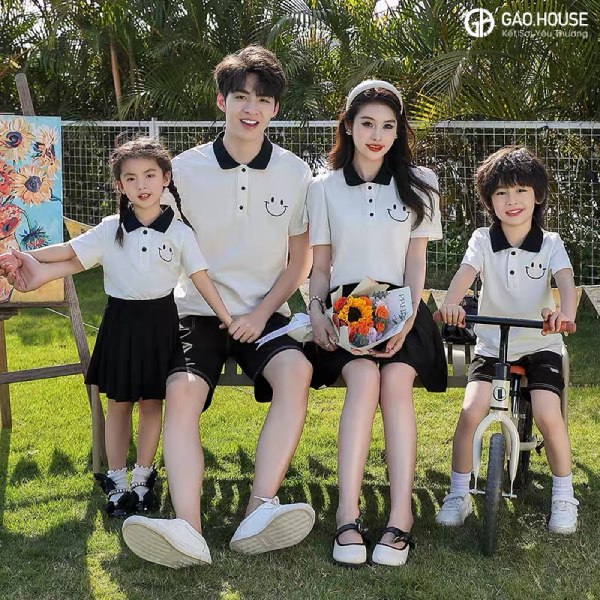Đồng phục polo gia đình tại Hải Dương 