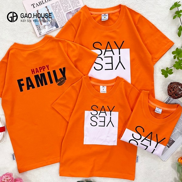 In áo gia đình Ninh Thuận