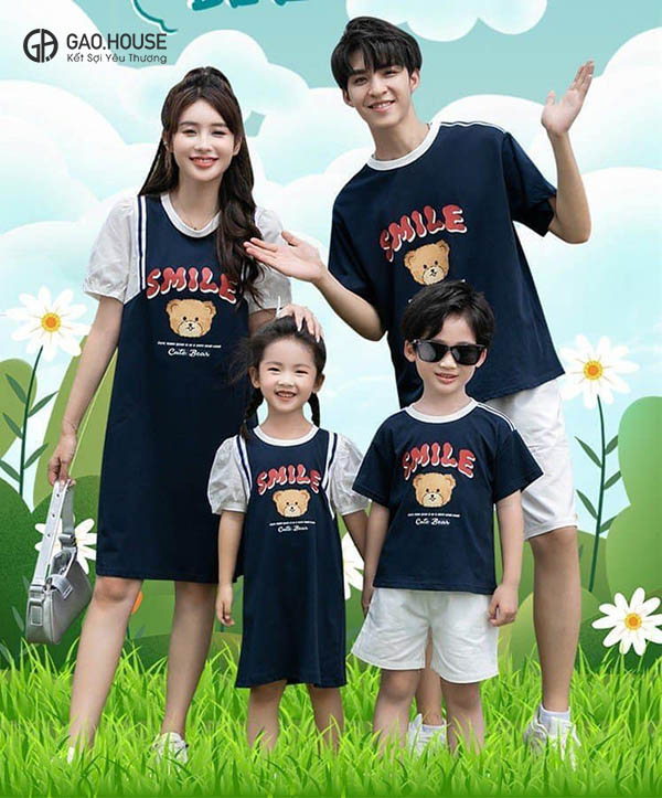 In áo gia đình tại Ninh Thuận