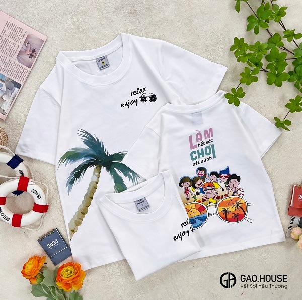 In áo gia đình tại Quảng Bình đẹp