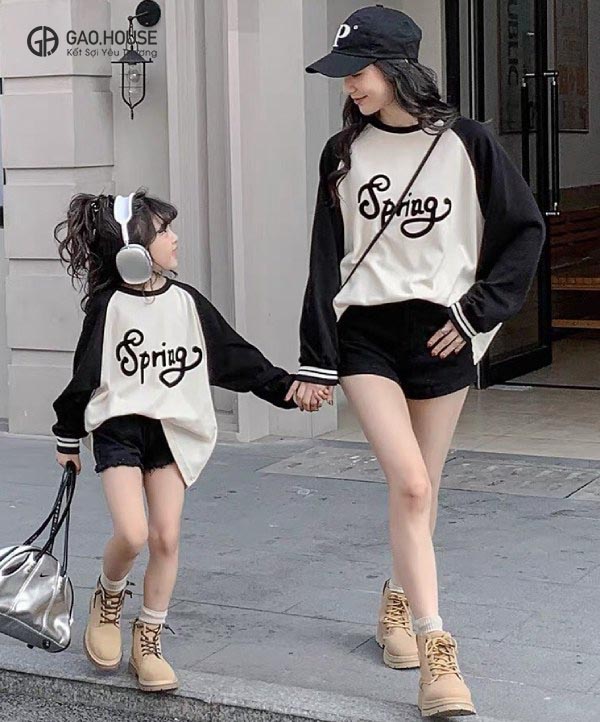 Mẫu áo đôi gia đình tại Quảng Ninh đẹp