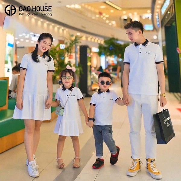 Mẫu áo đồng phục gia đình Khánh Hòa