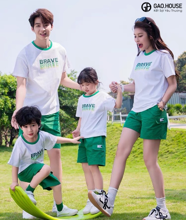 Mẫu áo gia đình Đồng Nai 