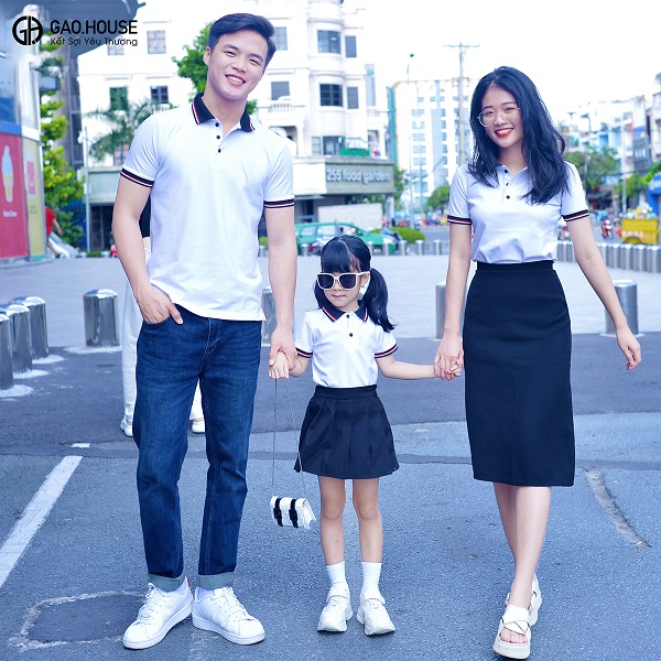 Mẫu áo gia đình Hà Tĩnh đẹp