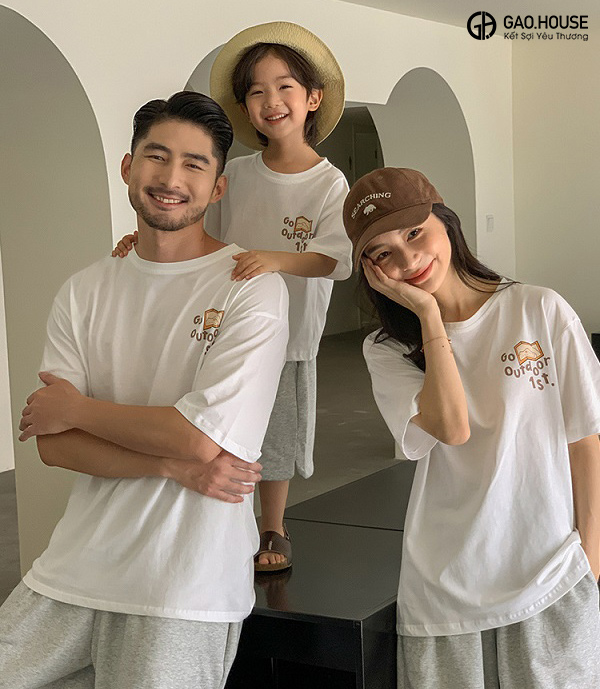 Mẫu áo nhóm gia đình tại Quảng Ninh