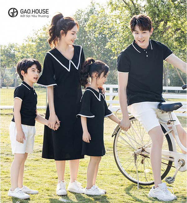 Mẫu áo váy gia đình tại Vĩnh Phúc