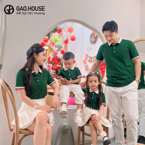 Mẫu đồng phục gia đình ở Bến Tre