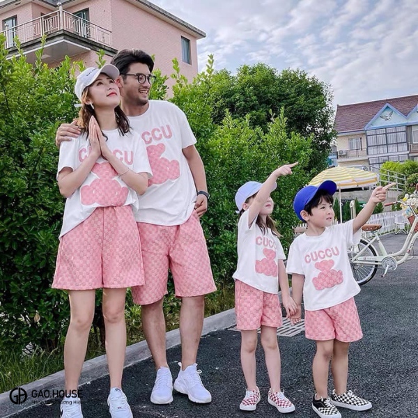 may áo đồng phục gia đình Khánh Hòa đẹp