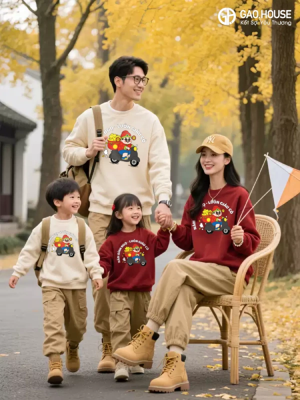 May áo đồng phục gia đình ở Quảng Bình giá rẻ