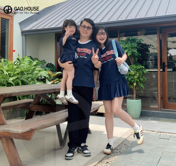 May đồng phục gia đình ở Ninh Bình