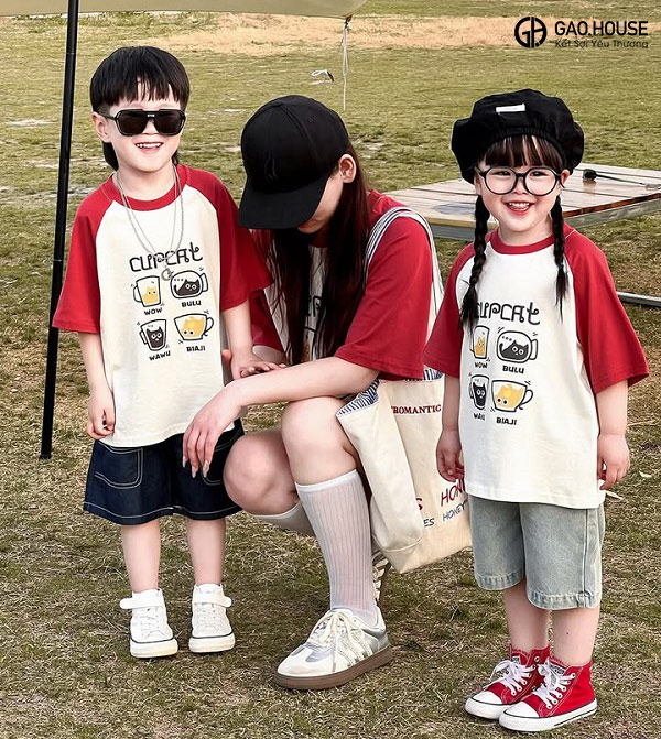 Mua áo gia đình tại Long An