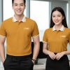 áo polo đồng phục công ty màu vàng nghệ