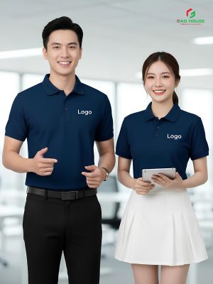 đồng phục doanh nghiệp màu xanh than